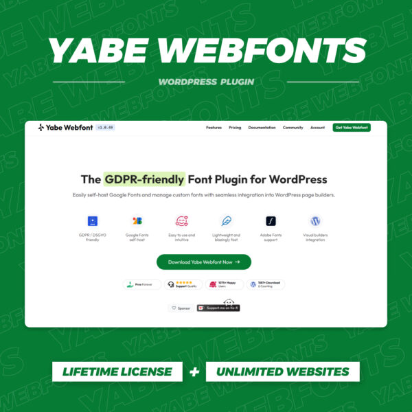 YABE Webfonts