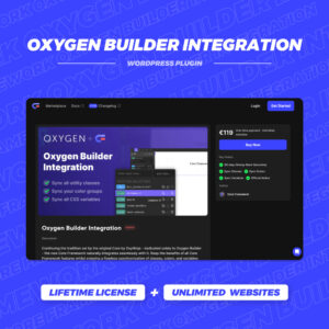 Core Framework Oxygen Builder Integration